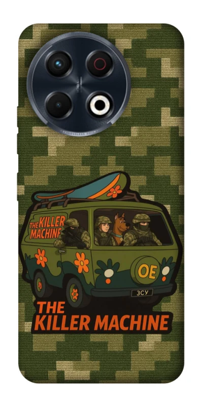 Чохол на TECNO Spark 30 Pro (KL7) Funny machine фото 1 з 1