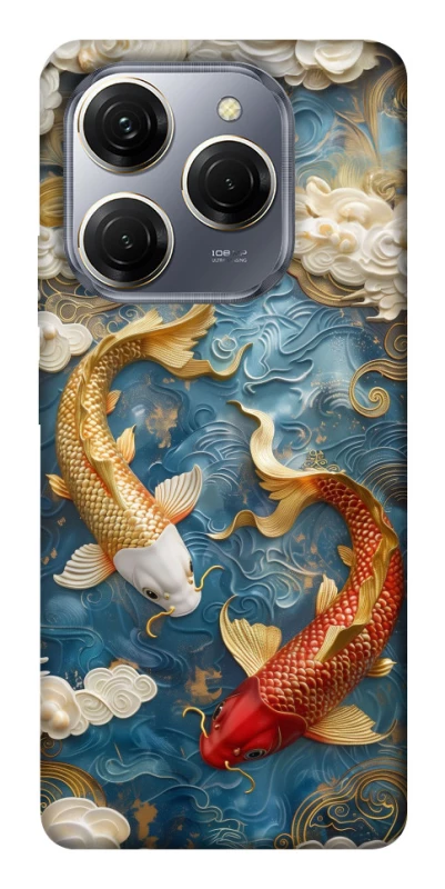 Чехол на TECNO Spark 20 Pro Koi carp фото 1 из 1