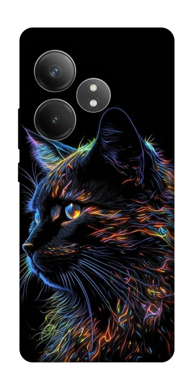 Чохол на Realme GT Neo 6 SE Чорний кіт фото 1 з 1