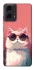 Чохол на Motorola Moto G24 Сat with glasses фото 1 з 1