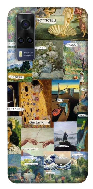 Чохол на Vivo Y53s Art collage ver.8 фото 1 з 1