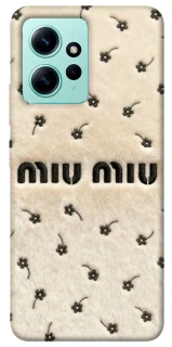 Чехол на Xiaomi Redmi Note 12 4G Miu Miu фото 1 из 1