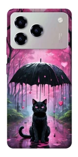 Чохол на ZTE Blade A76 Black cat фото 1 з 1