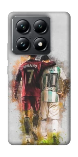Чохол на Xiaomi 14T Pro Ronaldo та Messi фото 1 з 1