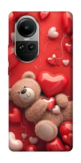 Чохол на Oppo Reno 10 bear in hearts фото 1 з 2