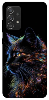 Чехол на Samsung Galaxy A52 4G / A52 5G Черный кот фото 1 из 1