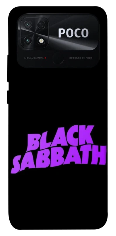 Чохол на Xiaomi Poco C40 Black Sabbath logo ver.1 фото 1 з 1