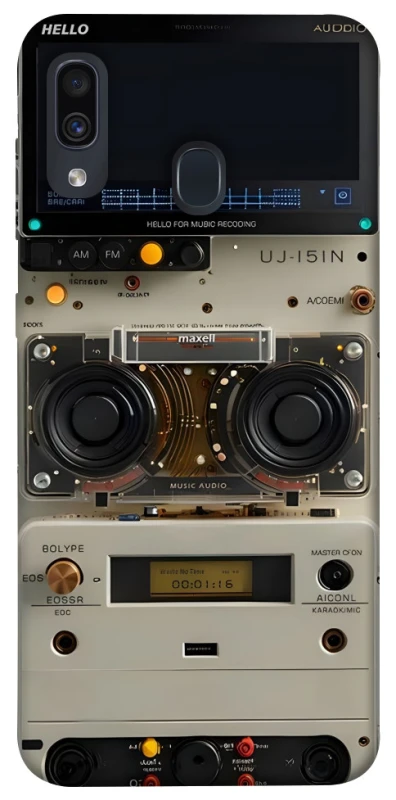 Чехол на Samsung Galaxy A20 / A30 Audio panel фото 1 из 1