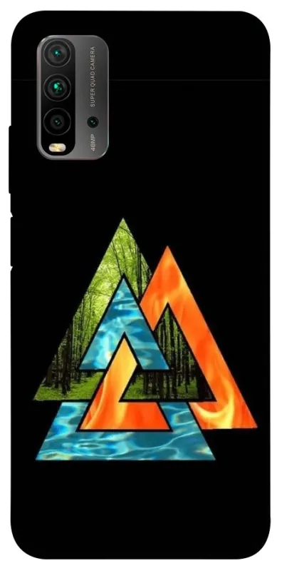 Чехол на Xiaomi Redmi 9T Валькнут v4 фото 1 из 1