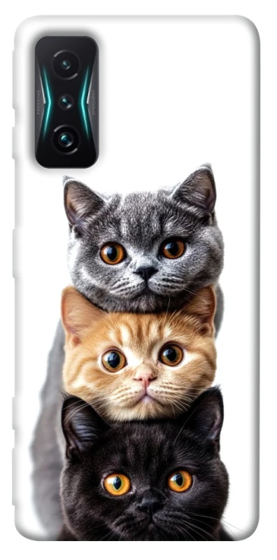 Чохол на Xiaomi Redmi K50 Gaming Гарні котики фото 1 з 1