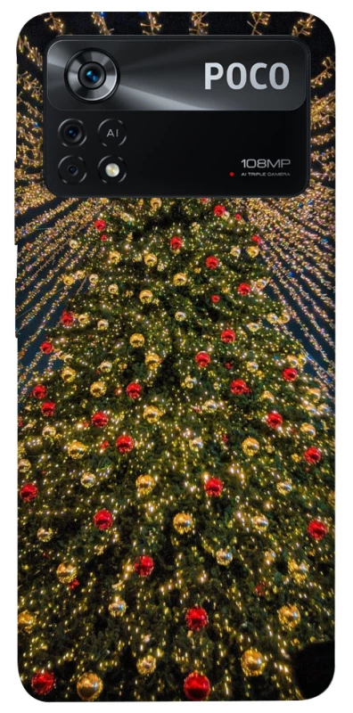 Чехол на Xiaomi Poco X4 Pro 5G Новогодний v25 фото 1 из 1