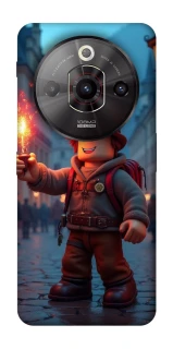 Чехол на ZTE Nubia Focus Pro Roblox Fire Logo Blue Flames фото 1 из 1