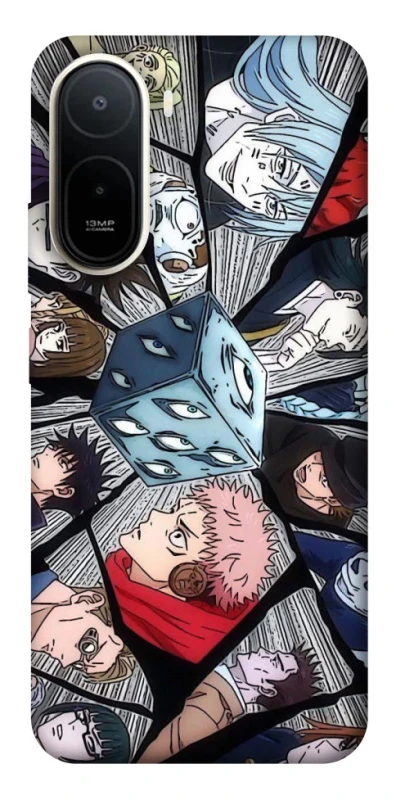 Чехол на Xiaomi Redmi A7 Pro 4G jujutsu kaisen v4 фото 2 из 2