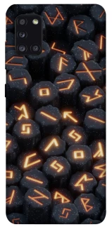 Чехол на Samsung Galaxy A31 Огненые руны фото 1 из 1