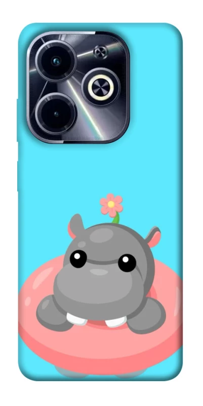 Чехол на Infinix Hot 40i Adopt Me Hippo Floatie фото 1 из 1