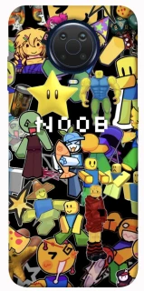 Чехол на Nokia G20 / G10 / 6.3 Roblox Noob фото 1 из 1
