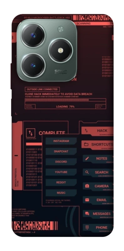 Чохол на Realme C61 Attention фото 1 з 1