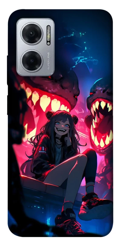 Чехол на Xiaomi Redmi Note 11E Anime girl фото 1 из 1