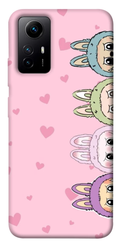 Чохол на Xiaomi Redmi Note 12S All Labubu 4 фото 1 з 1