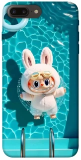 Чехол на Apple iPhone 7 plus / 8 plus Labubu in the pool ver.2 фото 1 из 1