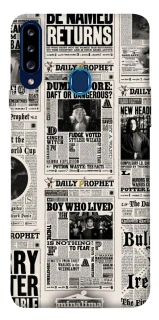 Чехол на Samsung Galaxy A20s Harry Potter newspaper фото 1 из 1