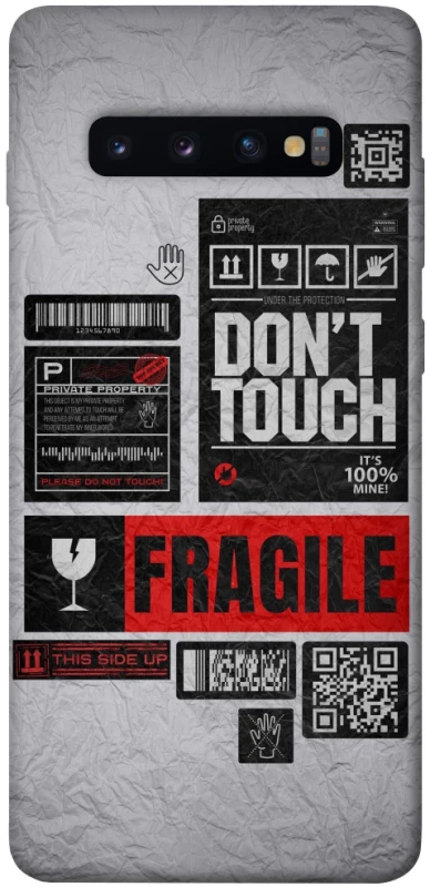 Чохол на Samsung Galaxy S10+ Don't touch фото 1 з 1