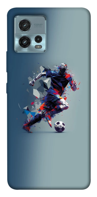 Чохол на Motorola Moto G72 Футболист фото 1 з 1