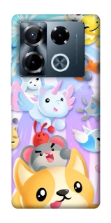 Чехол на Infinix Note 40 Pro 4G Adopt Me Rainbow Pet Parade фото 1 из 1
