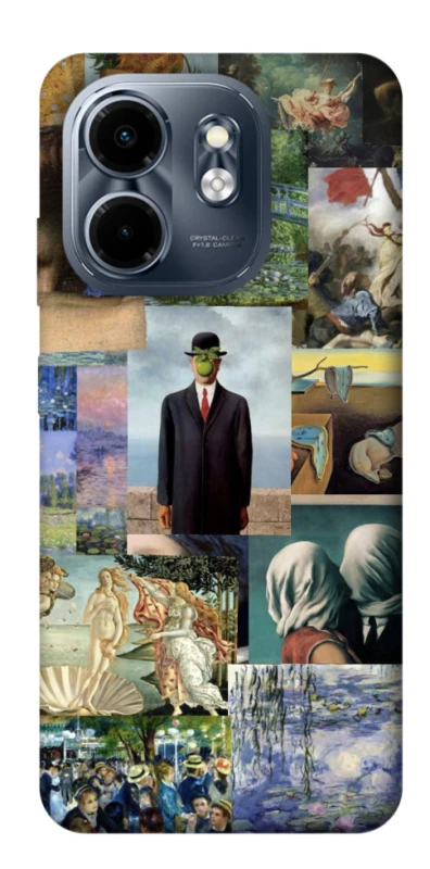 Чохол на Infinix Smart 9 4G / Hot 50i Art collage ver.4 фото 1 з 1