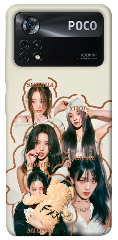 Чехол на Xiaomi Poco X4 Pro 5G (G)I-DLE фото 1 из 1