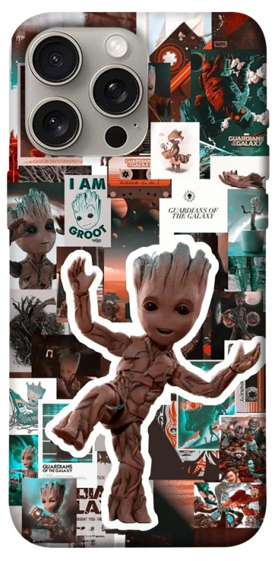 Чехол на Apple iPhone 15 Pro Max (6.7") Mini Groot v2 фото 1 из 1