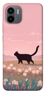 Чехол на Xiaomi Redmi A1 / A2 cat on a field фото 1 из 1