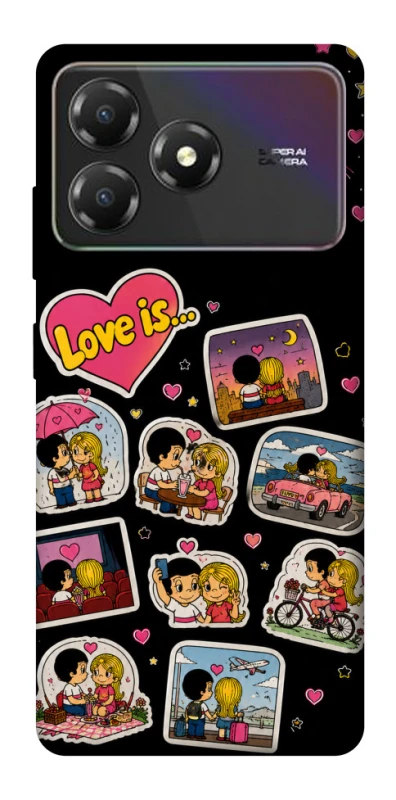 Чохол на ZTE Blade A36 Love is ver.3 фото 1 з 1