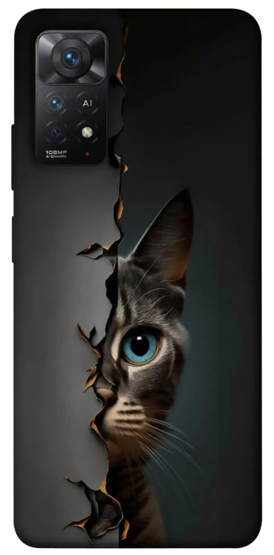 Чохол на Xiaomi Redmi Note 12 Pro 4G Кіт-підглядач v2 фото 1 з 1