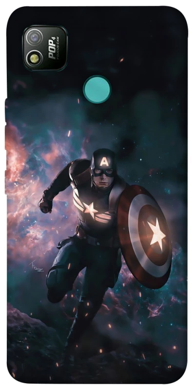 Чохол на TECNO POP 4 Captain America фото 1 з 1