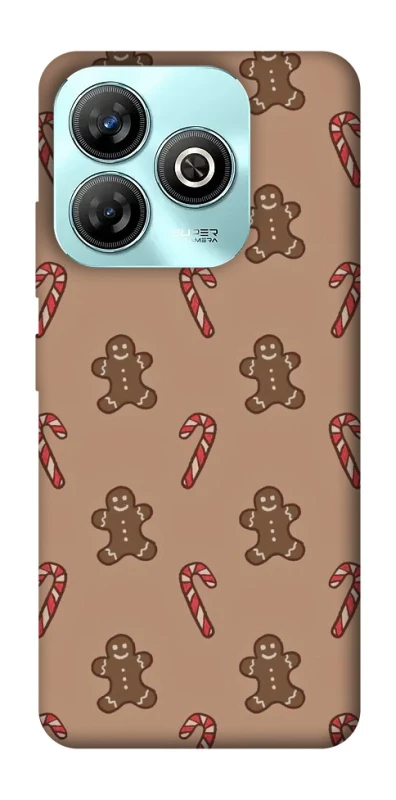 Чехол на ZTE Blade A75 4G Новогодний v9 фото 1 из 1