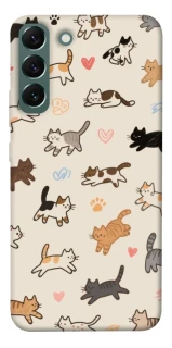 Чехол на Samsung Galaxy S22+ Cat style ver.2 фото 1 из 1