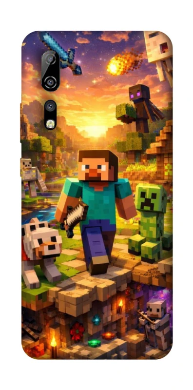 Чохол на ZTE Axon 10 Pro Minecraft v6 фото 1 з 1
