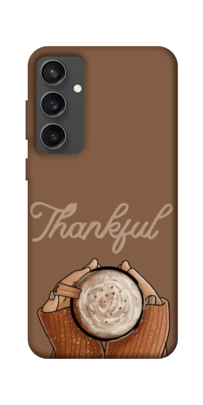 Чохол на Samsung Galaxy S24 FE Thankful coffee фото 1 з 1