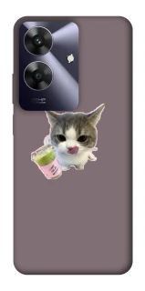 Чохол на Realme Note 60 cat matcha фото 1 з 1