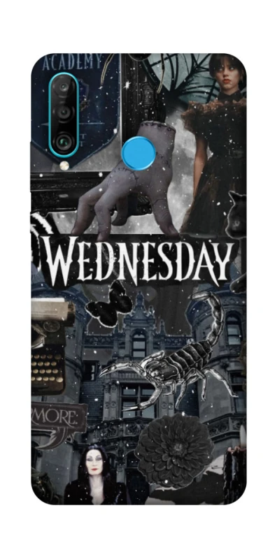 Чохол на Huawei P30 lite Wednesday Collage ver.2 фото 1 з 1