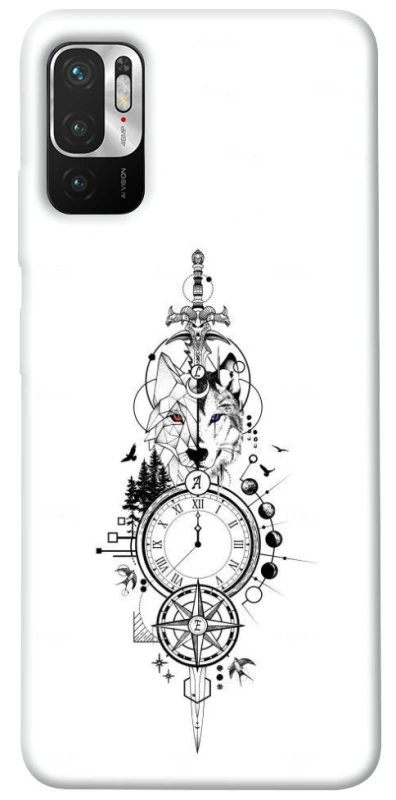 Чехол на Xiaomi Poco M3 Pro 4G / 5G Tattoo ver.8 фото 1 из 1