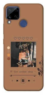 Чохол на Realme C15 Coffee player фото 1 з 1