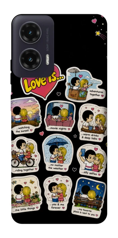 Чехол на Motorola Moto G35 Love is ver.4 фото 1 из 1