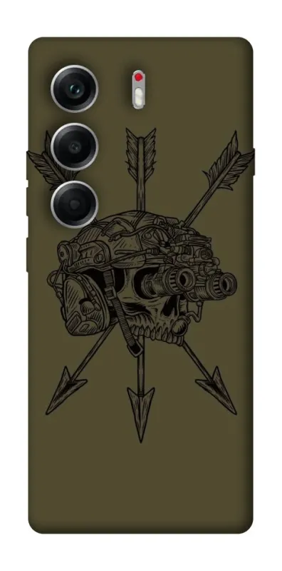 Чохол на Tecno Camon 40 Mil skull фото 1 з 1