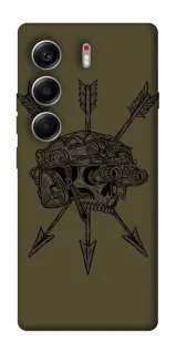 Чохол на Tecno Camon 40 Mil skull фото 1 з 1