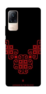 Чохол на Xiaomi Civi 6 Чорно-червона вишиванка фото 1 з 1