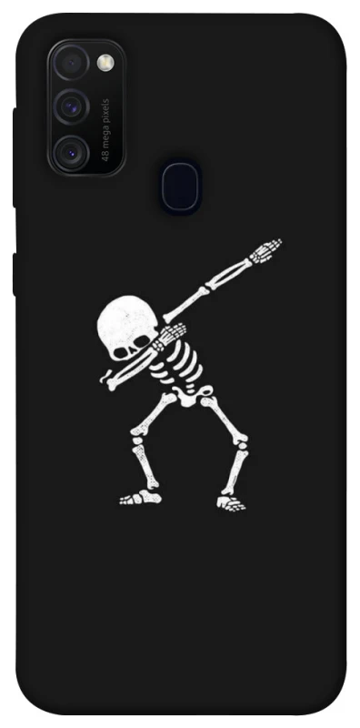 Чехол на Samsung Galaxy M30s / M21 Halloween skeleton фото 1 из 1