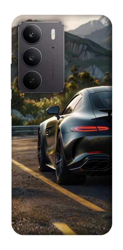 Чехол на Realme C75 Car in the mountains фото 1 из 1