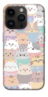 Чохол на Apple iPhone 14 Pro (6.1") Funny Kittens ver.2 фото 1 з 1